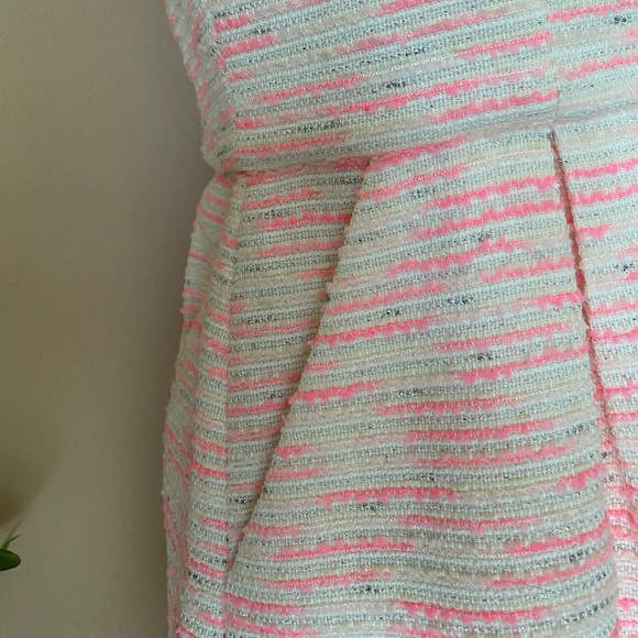 Moulinette Soeurs Anthropologie pink & white fit and flare removable straps mini - Picture 3 of 13